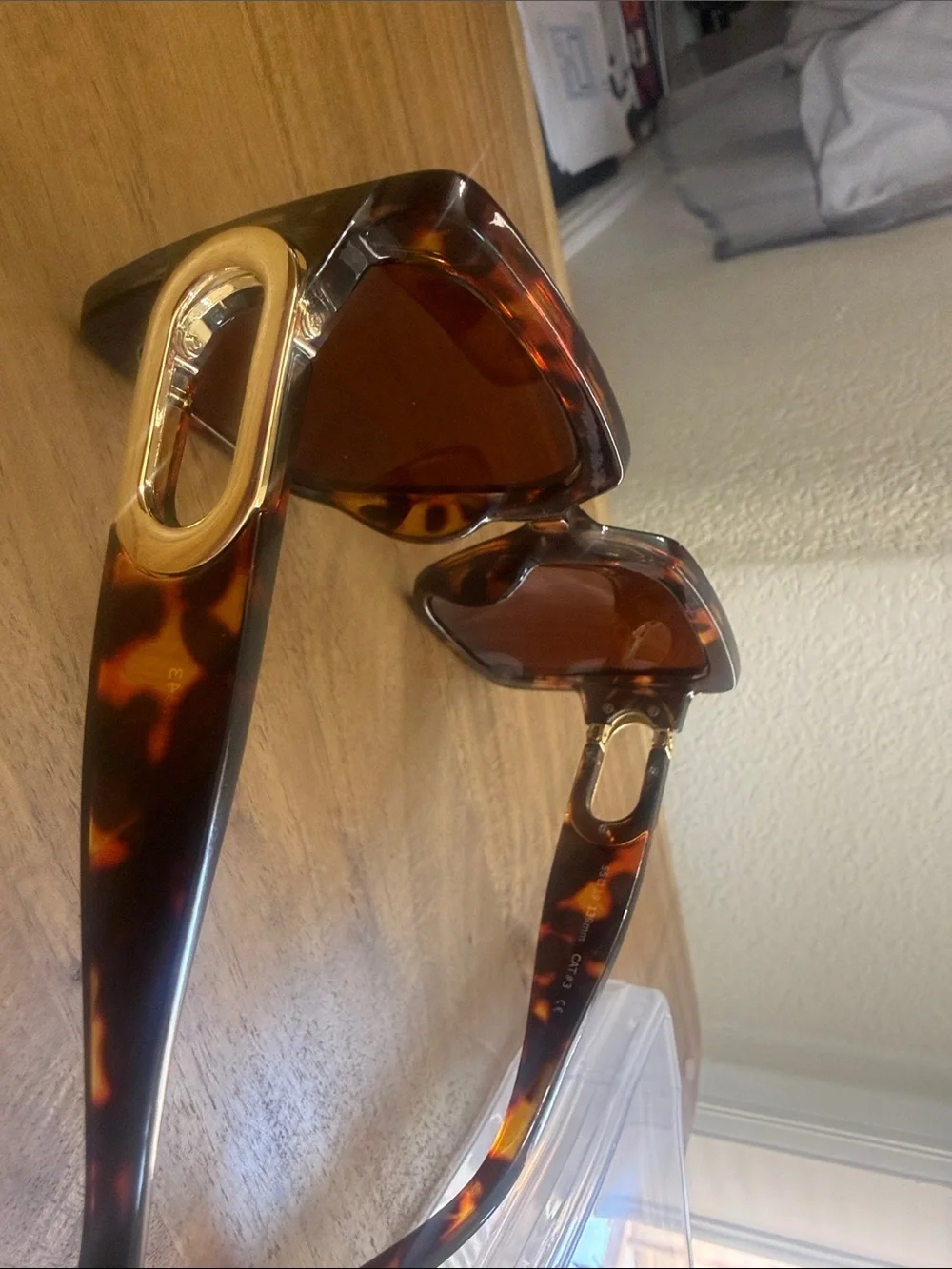 Champion Tortoiseshell Sunglasses with Amber Lenses